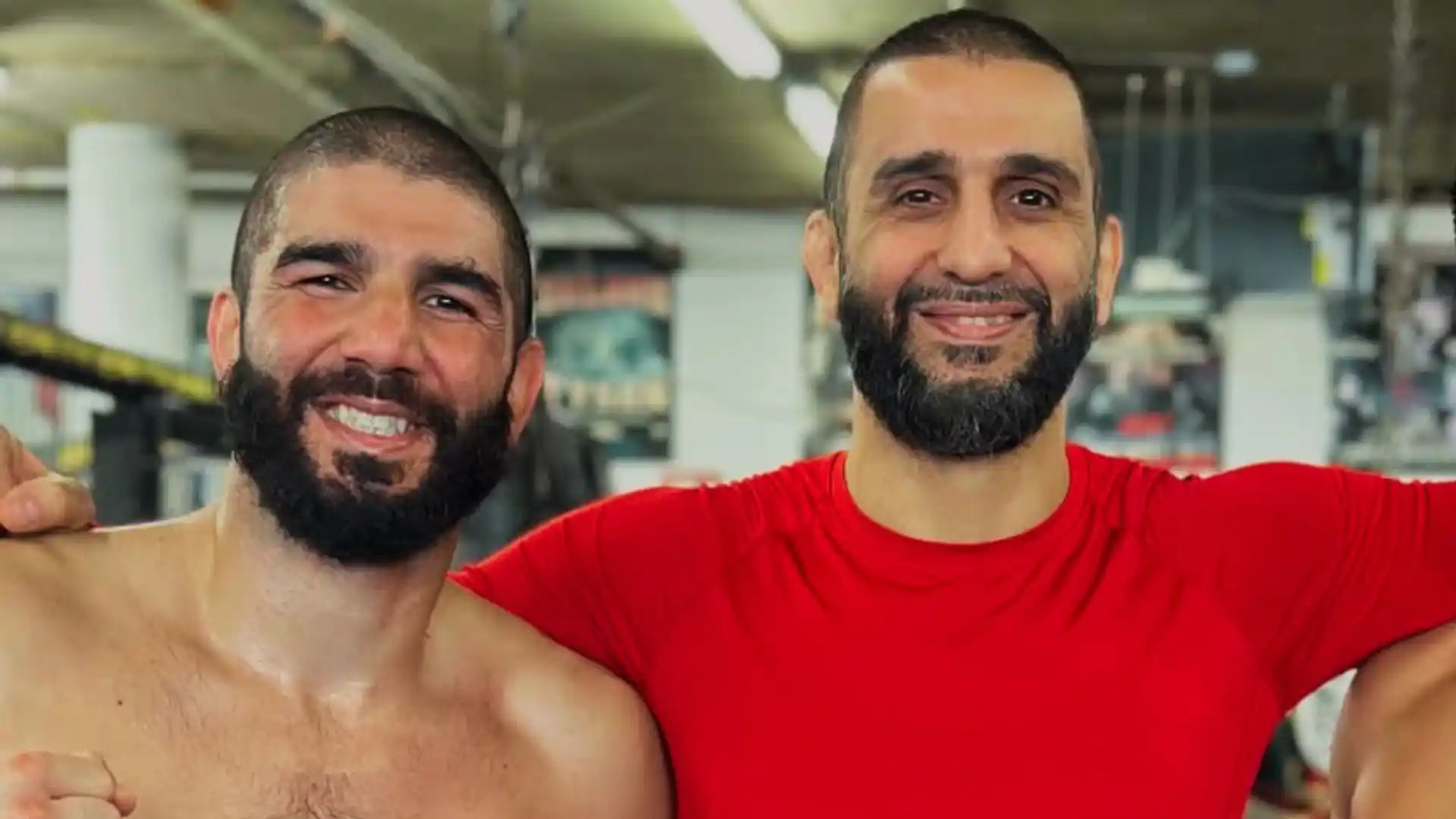 Aiemann Zahabi and Firas Zahabi together at Tristar Gym