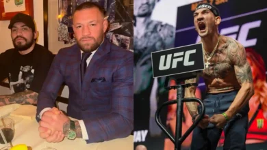 Dillon Danis with Conor Mcgregor and Max Holloway