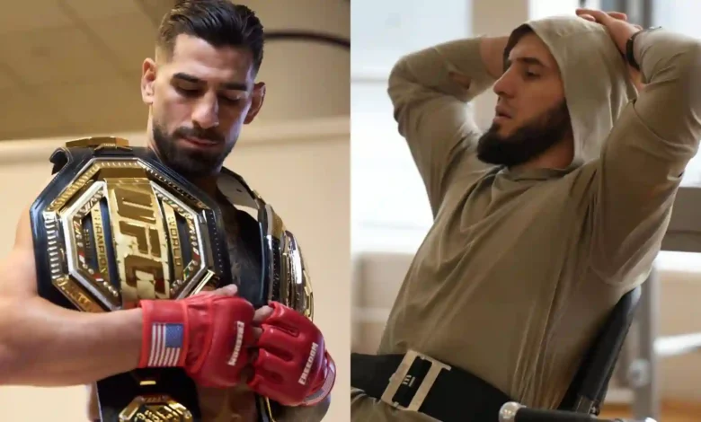 Islam Makhachev and Ilia Topuria