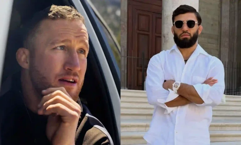Justin Gaethje and Arman Tsarukyan