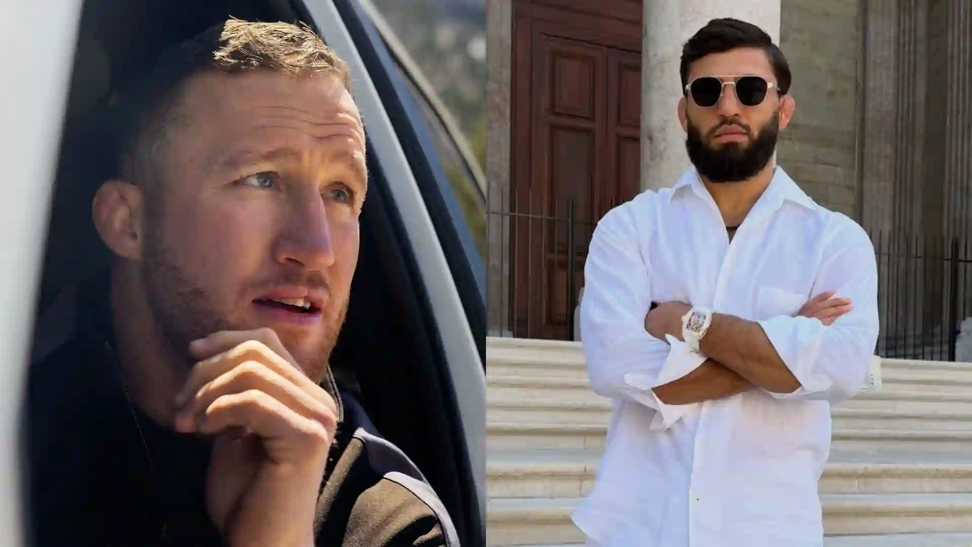 Justin Gaethje and Arman Tsarukyan