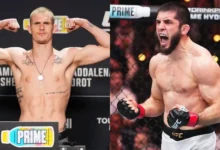 Ian Machado Garry and Islam Makhachev