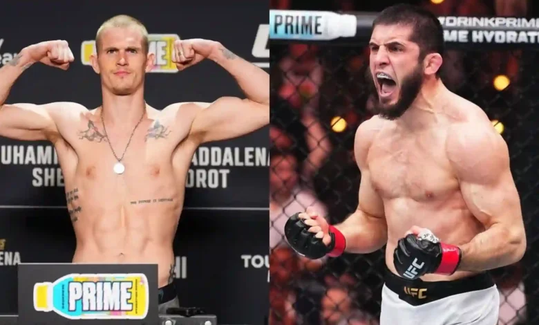 Ian Machado Garry and Islam Makhachev