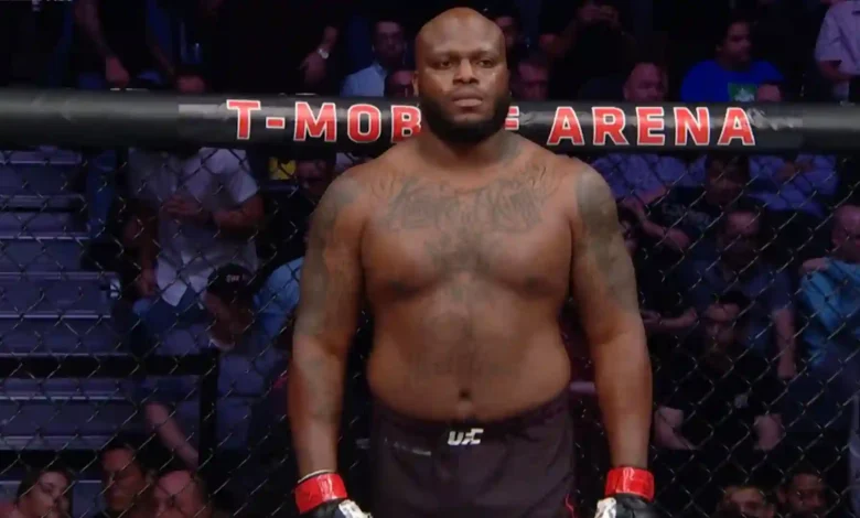 Derrick lewis inside Octagon