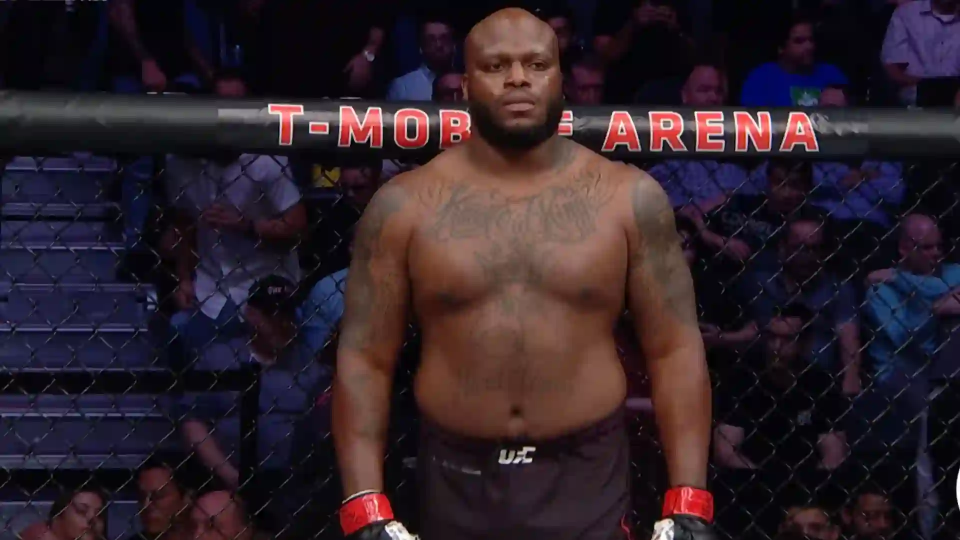 Derrick lewis inside Octagon