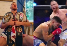Justin Gaethje and Ilia Topuria - UFC Freedom 250