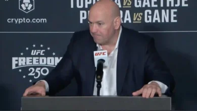 UFC CEO Dana White at Post Fight Pressers - UFC Freedom 250