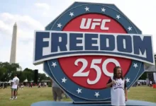 UFC Freedom 250 set