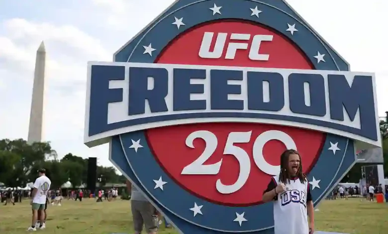 UFC Freedom 250 set