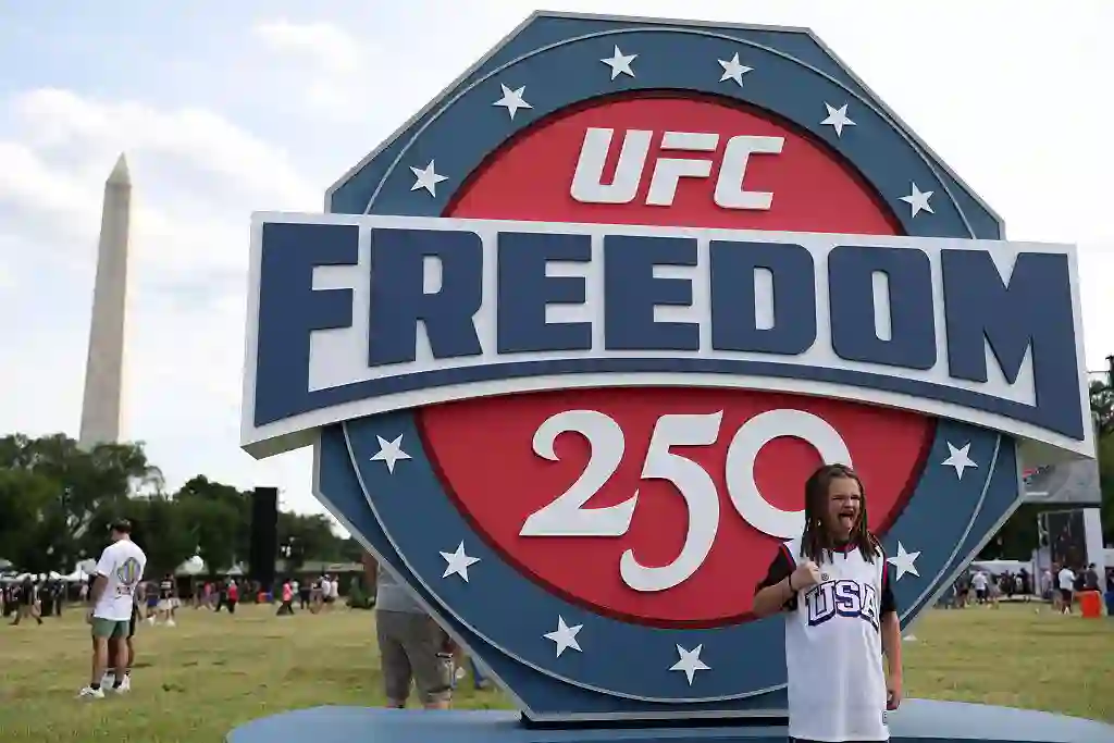 UFC Freedom 250 set