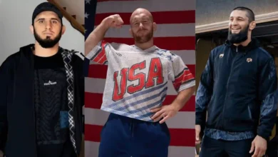 Kyle Snyder, Islam Makhachev, Khamzat Chimaev